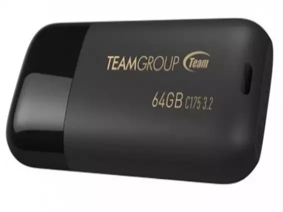 TeamGroup 64GB C175 USB 3.2 BLACK TC175364GB01*491*
