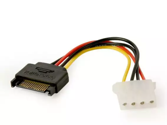 CC-SATA-PS-M Gembird SATA (male) to Molex (female) power cable, 0.15 m*066*