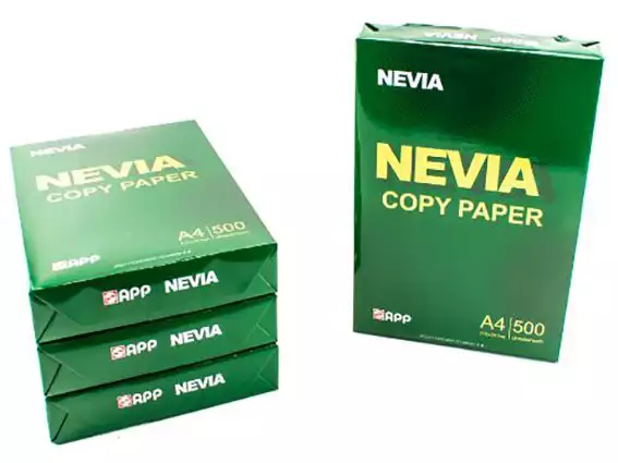 Papir Fotokopir NEVIA A4/70g m2/500 Lista za laser, inkjet i fotokopir masine Ris papira*327*