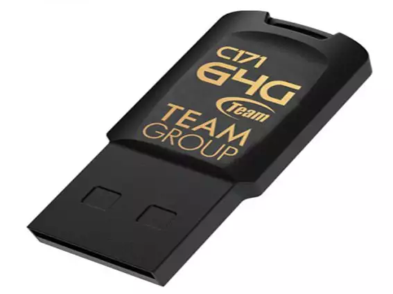 TeamGroup 64GB C171 USB 2.0 BLACK TC17164GB01*367*