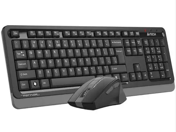 A4-FG1035 A4Tech Fstyler Bezicna tastatura US-LAYOUT + bezicni mis USB, Grey*1518*