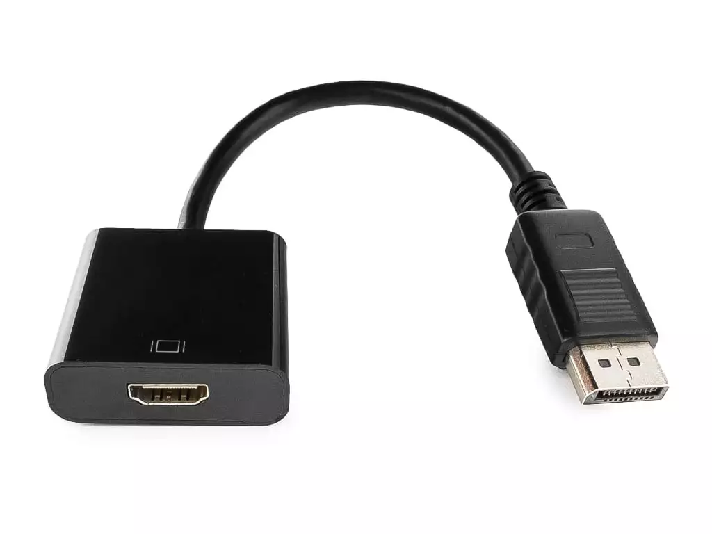 A-DPM-HDMIF-002 Gembird DisplayPort v1 to HDMI adapter cable, black*300*