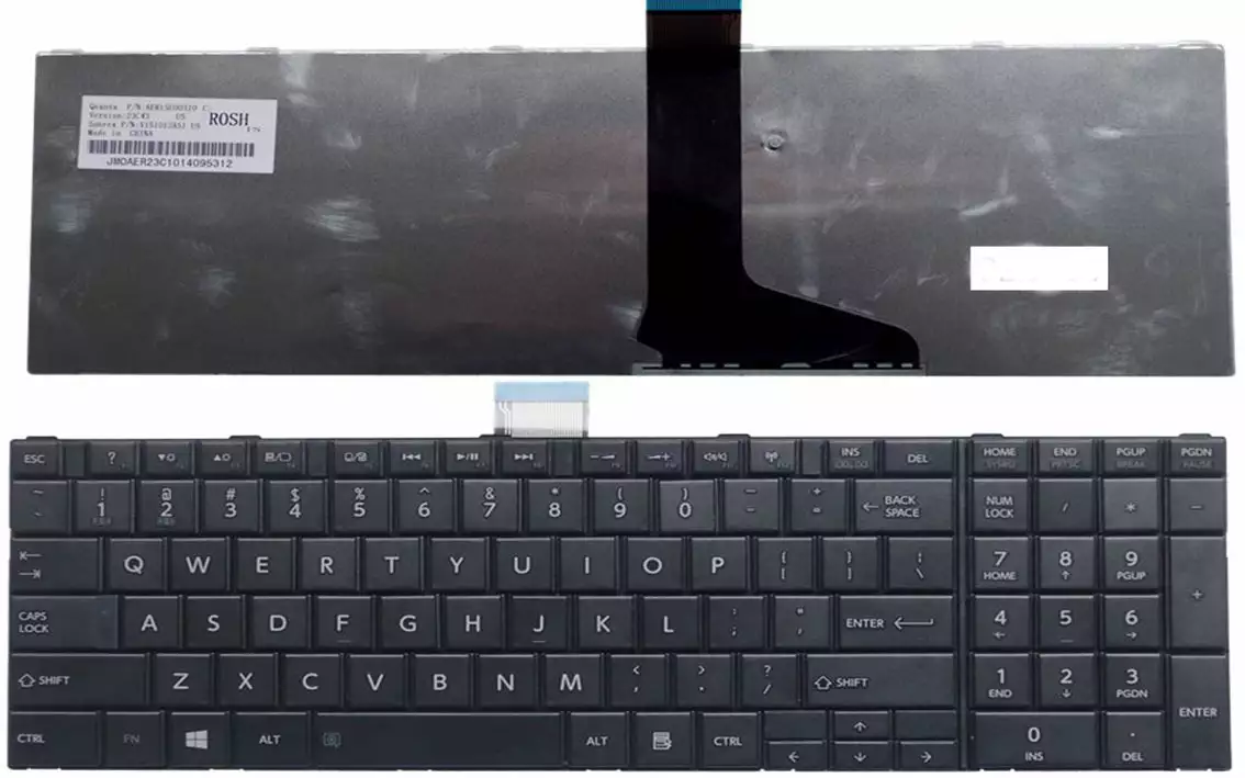 TASTATURA ZA TOSHIBU Satellite C850 C850D C855 C855D/TC850/*1340*