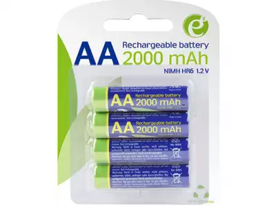 EG-BA-AA20R4-01 ENERGENIE 2000mAh AA, PAK4 CK, ready-to-use PUNJIVE NiM baterije*162*