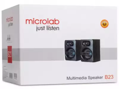 Microlab B23 Stereo zvucnici black, 6W RMS (2 x 3W), USB power, 3,5mm/ML-B23/*1003*