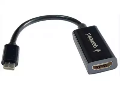 A-CM-HDMIF-03 Gembird TYPE-C TO HDMI 11cm ADAPTER CABLE*464*