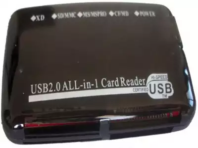 FD2-ALLIN1-BLK Gembird USB2.0 citac svih tipova memorijskih kartica*309*