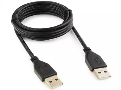 CCP-USB2-AMAM-6 Gembird USB 2.0 Cable A Male - A Male Round 1.80 m Black*101*