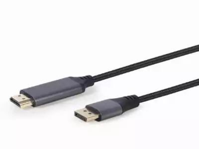 CC-DP-HDMI-4K-6 Gembird DisplayPort na HDMI interface kabl,4K at 60 Hz, Premium Series 1.8m*898*