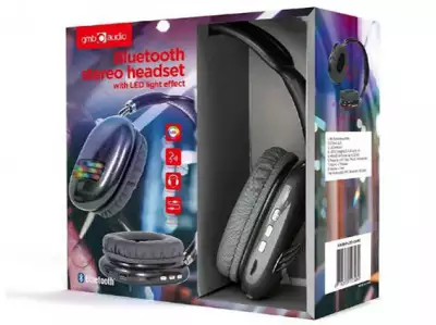 BHP-LED-02-BK Gembird Bluetooth stereo slušalice sa mikrofonom, crne*1424*