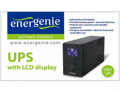 EG-UPS-031 Gembird UPS sa stabilizatorom 650VA 390W LCD*5087*
