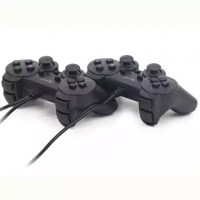 JPD-UDV2-11 Gembird USB 2.0 double analog vibration gamepad black*587*