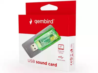 SC-USB-01 Gembird USB 5.1 3D zucna karta, zamenjuje audio kontroler u racunaru*193*